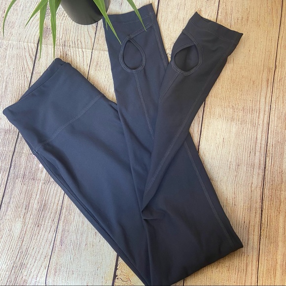 Adidas blue high waist skinny eyelet ankle legging - Picture 4 of 11